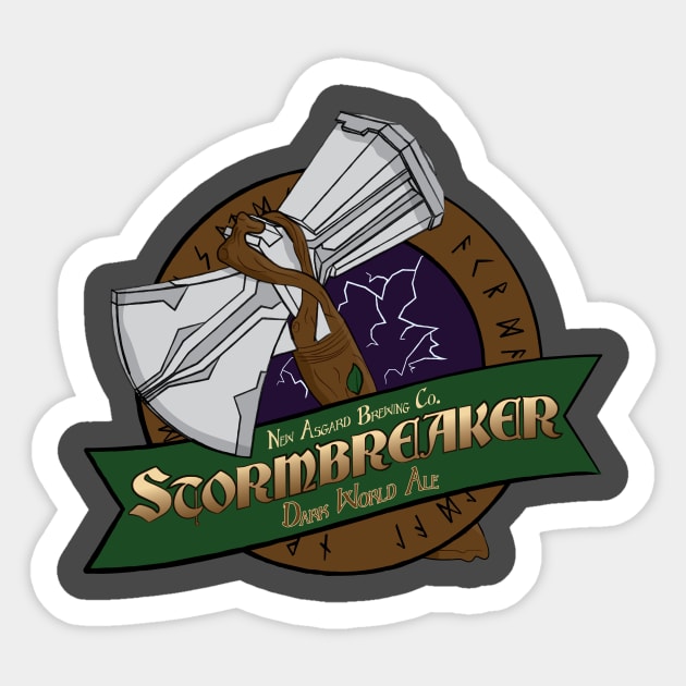 Stormbreaker Ale Sticker by henrybaulch